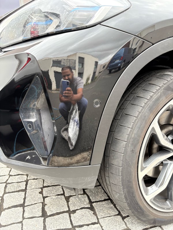 peinture pare choc bmw X3