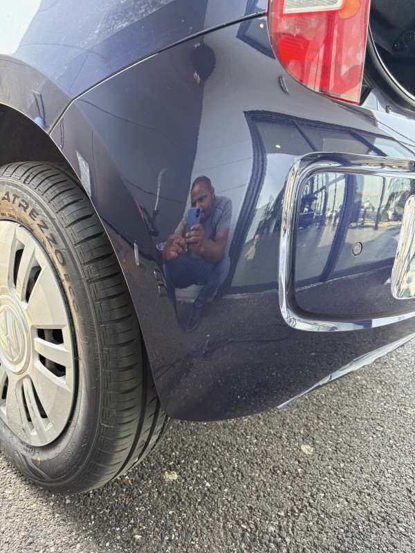 renovation pare choc volkswagen up