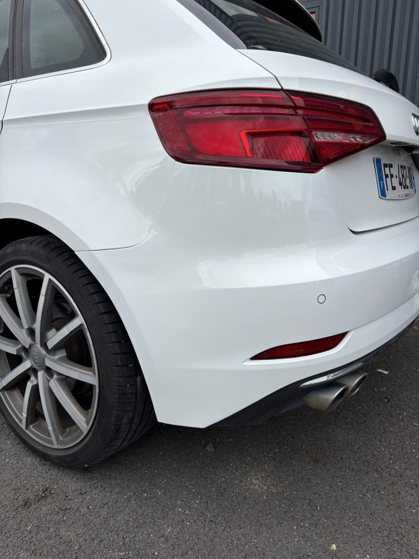 reparation de peinture sur pare choc 