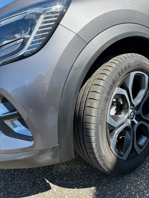 peinture pare choc et plastique noir