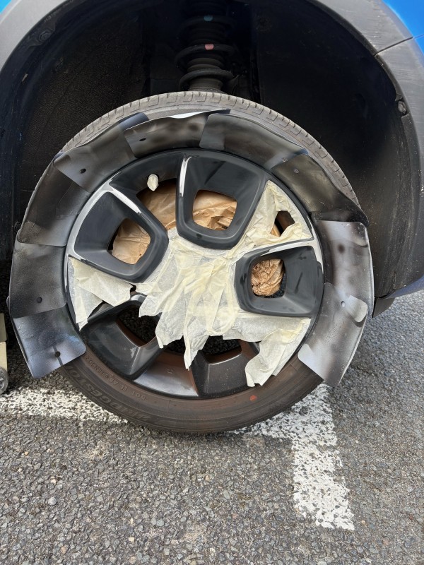 reparation jante frottee suzuki ignis