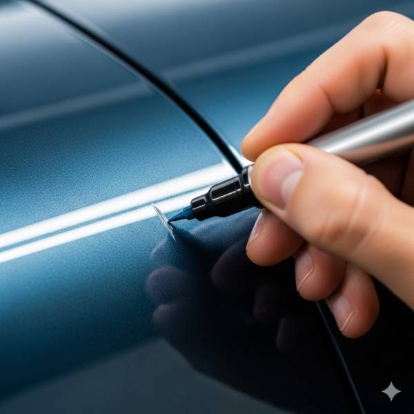 explication stylo retouche